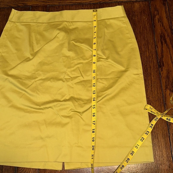 J. Crew Factory Yellow Skirt - Picture 5 of 5